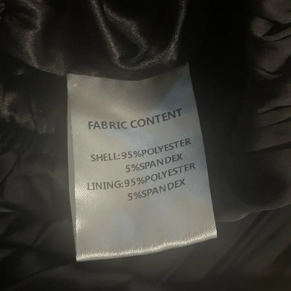 Alamour the Label Satin Pleated Bandeau Crop Top with Ties Size XS - Picture 7 of 8